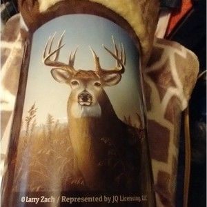 Soft Throw Blanket Long Deer in the Wild